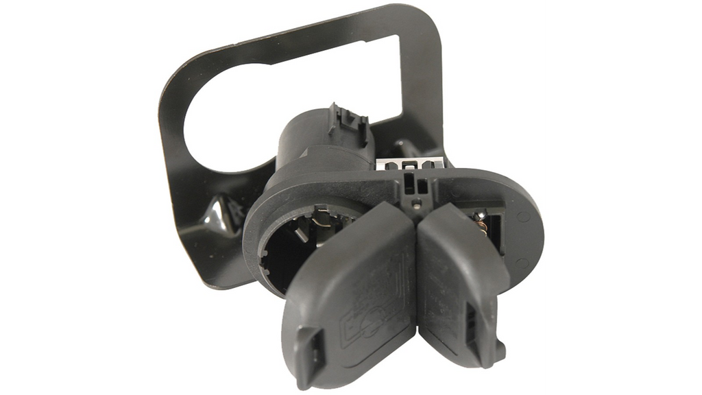 Exact Fit OE replacement 7 Blade and 4 Flat Connector w/ bracket  