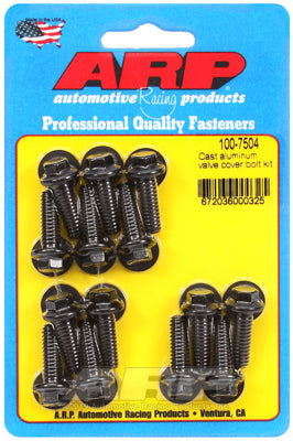 ARP 100-7504 Valve Cover Bolt Kit Cast Aluminum 1/4-20