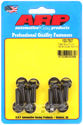 ARP 100-7507 Valve Cover Bolt Kit Cast Aluminum Valve Covers