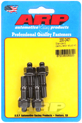 ARP 200-2401 Carburetor Stud Kit Standard carburetor mounting (no spacer)