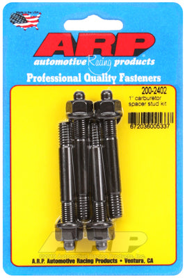 ARP 200-2402 Carburetor Stud Kit Carburetor with 1 in spacer