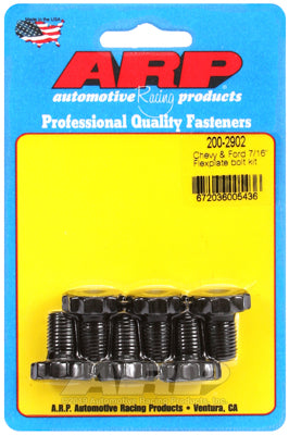 ARP 200-2902 Flexplate Bolt Kit Chevrolet 90 Degree V6 and 265-454 V8 with 2-Piece Rear Seal