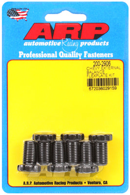 ARP 200-2906 Flexplate Bolt Kit Chevrolet 90 Degree V6 and 265-454 V8 with 1-Piece Rear Seal