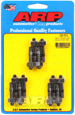 ARP 200-7610 Valve Cover Stud Kit Stamped Steel Valve Covers 1/4-20 (8-Piece)