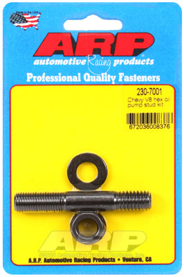 ARP 230-7001 Oil Pump Stud Kit Chevy Small Block V8 with standard volume oil pump (hex nut)