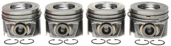 MAHLE Piston w/ Rings 224-3708WR.040 2006-2010 GM 6.6L Duramax LBZ / LMM