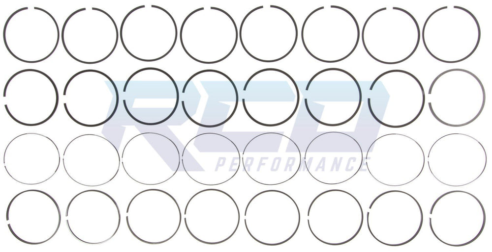 MAHLE Piston Ring Set 41940.010 2003-2010 Ford 6.0L Power Stroke