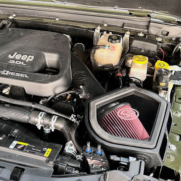 S&B Cold Air Intake For 2020-2023 Jeep Wrangler / Gladiator 3.0L Ecodiesel