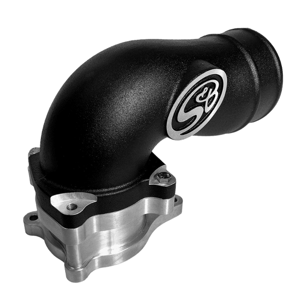 Intake Elbow with Cold Side Intercooler Piping & Boots for 2005-2007 Ford Powerstroke 6.0L - S&B