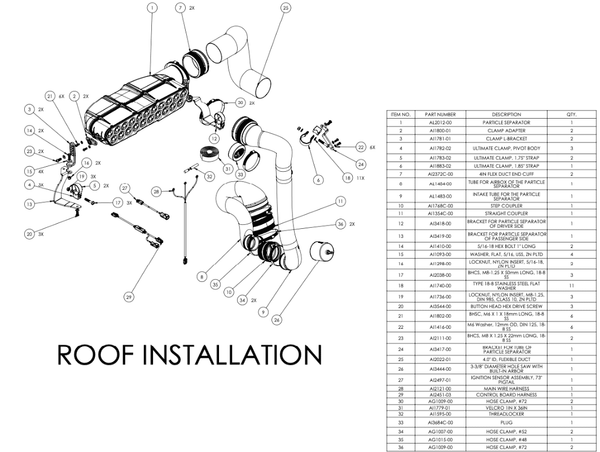 Particle Separator for 2023-2026 Speed UTV 