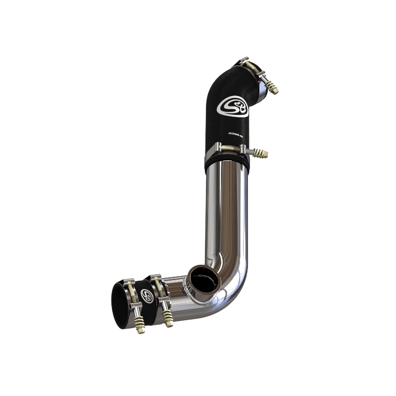S&B / Cold Side Intercooler Pipe / For 2020-2024 / Ford Explorer ST, Explorer, Lincoln Aviator 3.0L With Blowoff Valve Flange for Turbosmart Raceport