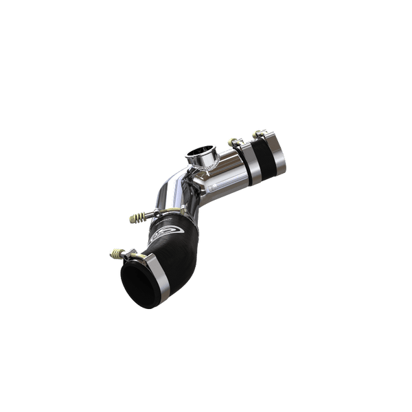 S&B / Cold Side Intercooler Pipe / For 2020-2024 / Ford Explorer ST, Explorer, Lincoln Aviator 3.0L With Blowoff Valve Flange for Turbosmart Raceport