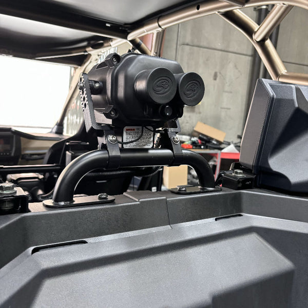 S&B AM0631-00 / Helmet Particle Separator Lower Mounting Bar Attachment / For 2020-2026 Polaris RZR Pro XP, 2022-2024 RZR Turbo R, 2022-2026 RZR Pro R & 2025-2026 RZR Pro S