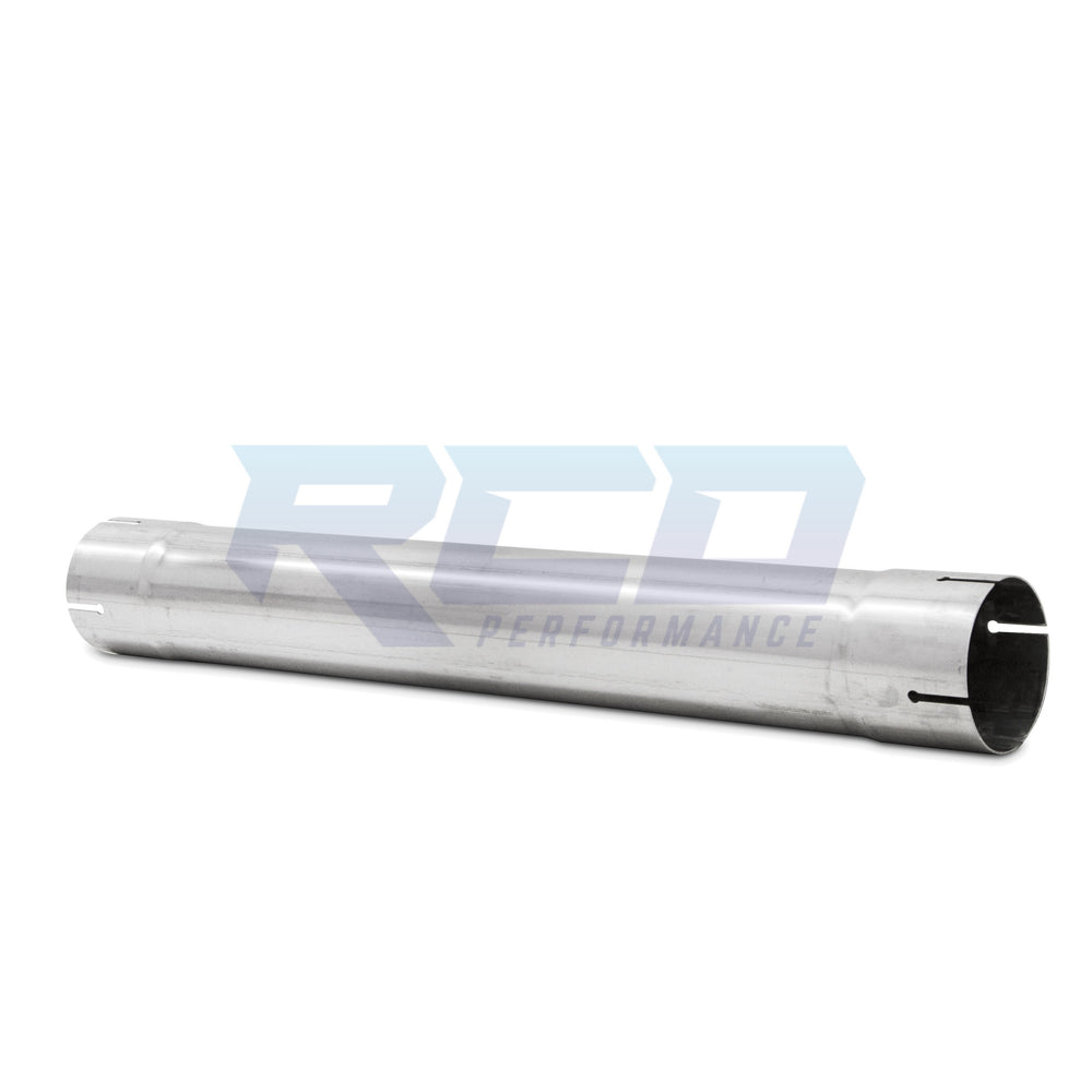 RCD 409 Stainless Steel 30" Muffler Delete Pipe 4" ID