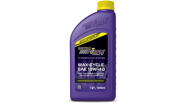 Royal Purple Max-Cycle 10W40 Motor Oil - 1 qt