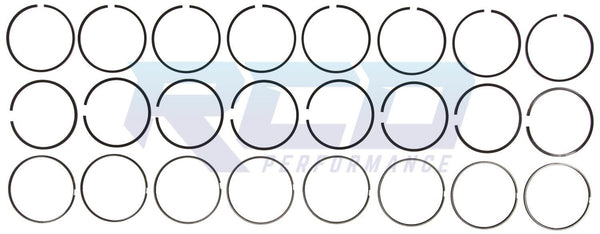 Mahle 6.4L .010" Piston Ring Set
