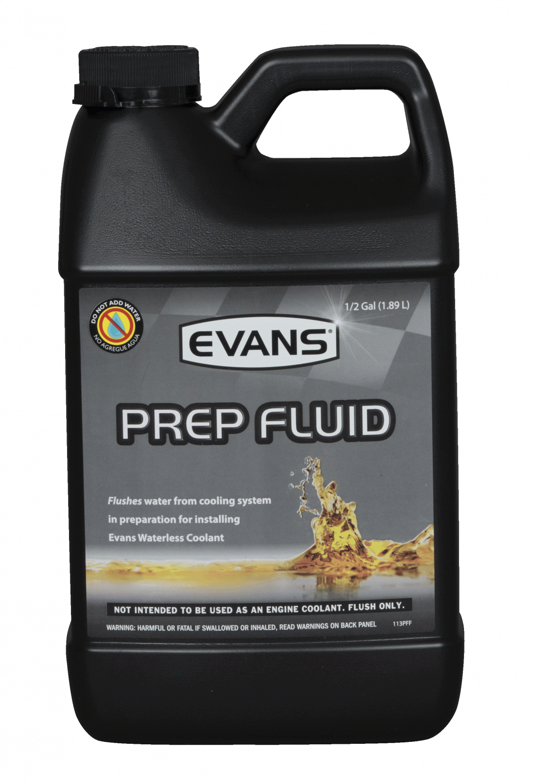 Evans Prep Fluid - Waterless Engine Coolant Flush & Cleaner (Pre-Install, Non-Toxic, UK Made + Free Funnel)