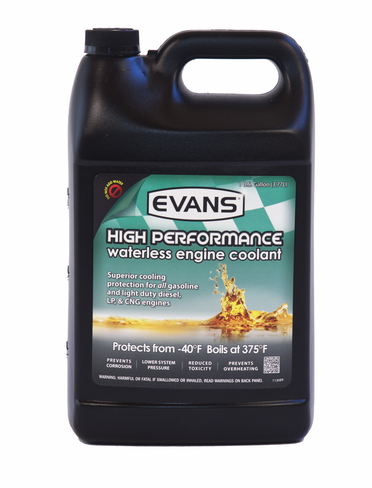Waterless High Performance Engine Coolant Gallon Evans Cooling.