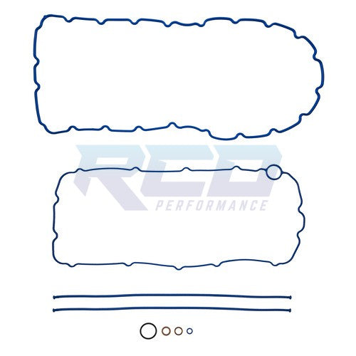 Fel-Pro 2003 - 2010 Ford 6.0L & 6.4L Oil Pan Gasket Kit Includes Bed Plate Seals