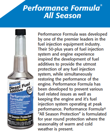 Stanadyne Performance Formula Fuel Treatment 16oz