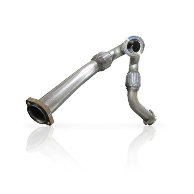 6.0L Ford Power Stroke 304 Stainless Steel Heavy Wall Up Pipe Set