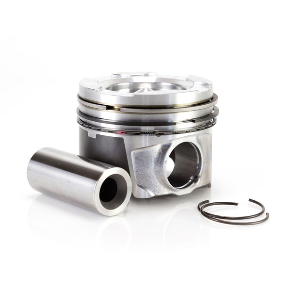 Mahle 6.0L Power Stroke Fly Cut and De-Lipped Single Piston Kit With Rings