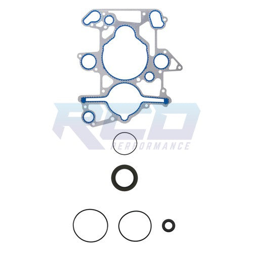 Fel-Pro 2003 - 2010 Ford 6.0L Power Stroke Timing Cover Gasket Set w Front Seal