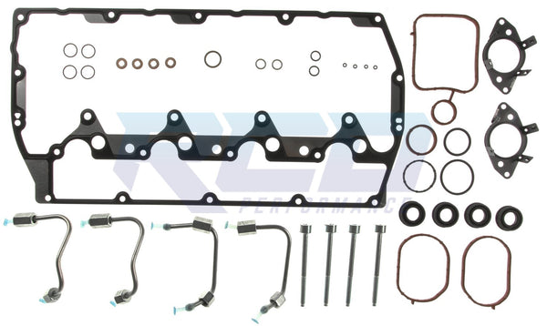 Mahle 6.7L LH Valve Cover Gasket Set With Injector Lines