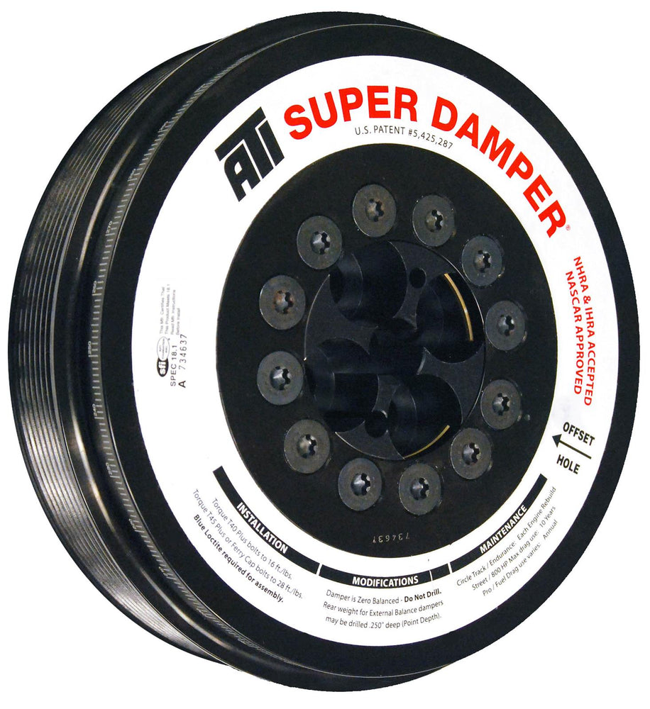 ATI Super Damper 5.9L CR 03 - 07.5 Cummins SFI